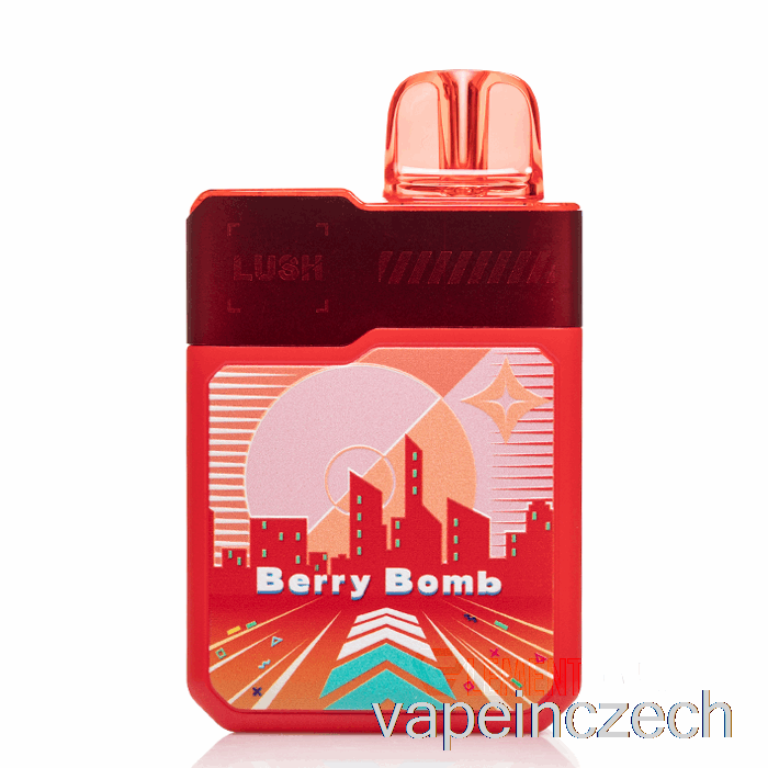 Digiflavor X Geek Bar Lush 20k Jednorázový Berry Bomb Vape Bez Nikotinu